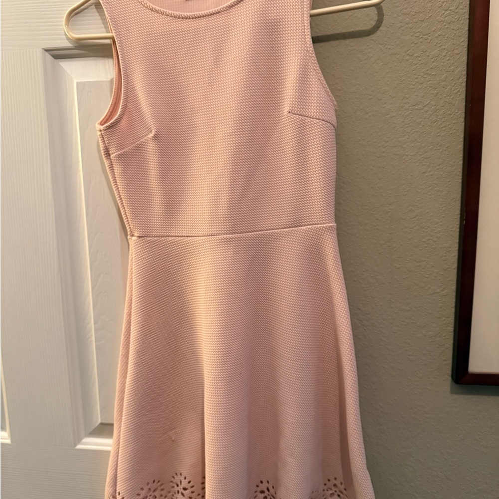 Girl’s Pink Sleeveless Dress